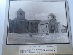 D198457 Castle Palace Castle Castle - Veszprém etc. Old large-scale photo from the 1950s mounted on cardboard