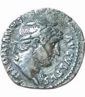 HADRIANUS (117-138) Denarius Róma, Victory COS III, Római Birodalom, Extra, Ritka