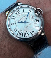 Cartier ballon bleu replica men's watch