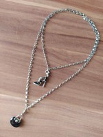 Thomas sabo silver necklace with 2 rare pendants