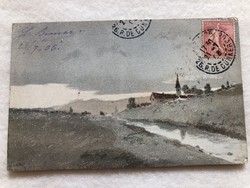 Antik, régi képeslap                   -7.