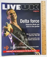 Live UK magazin 13/10 Depeche Mode Dave Gahan Roger Waters Roger Daltrey Heritage Orchestra