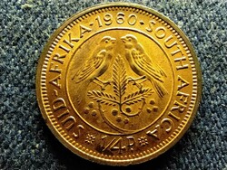 Dél-Afrikai Köztársaság II. Erzsébet 1/4 Penny 1960  (id80089)