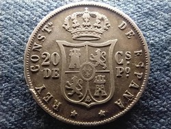 Philippines xii. Alfonso (1874-1885) .835 Silver 20 pesos 1885 (id64847)