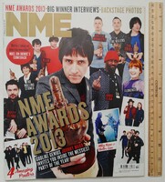 NME magazin 13/3/9 Johnny Marr Rolling Stones Hurts Flaming Lips Interpol Killers Florence Welch