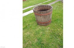 Old, retro wooden tub for sale