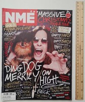 Nme magazine 13/12/21+28 ozzy osbourne marr ferreira arctic monkeys waitresses john cooper clarke