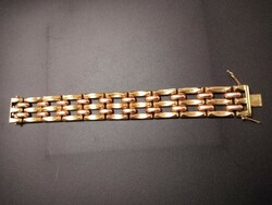 Art deco 14 carat gold bracelet 36.5 G