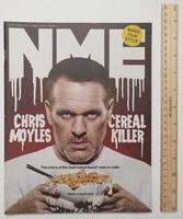 Nme magazine 15/10/2 chris moyles wolf alice foals charlotte church eagles death metal bugzy malone d