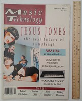 Music technology magazine 90/1 jesus jones the beloved