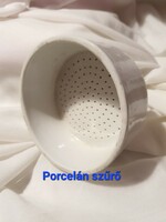 Porcelain funnel filter pharmacy large