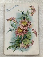 Antique embossed litho postcard -7.