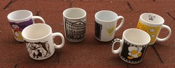 Branded mixed mug set in one. Nici, diddl, etc. ...