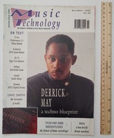 Music technology magazine 90/11 derrick may william orbit bass-o-matic dave smith