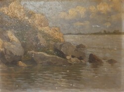 Ernő Nagy 1913 / rocky beach