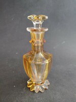 Amber yellow antique glass pourer - ep