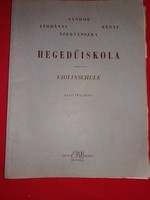 Sándor-Járdányi-Szervánszky: Hegedűiskola IV / A kötet tankönyv képek szerint UTOLJÁRA HIRDETEM !!