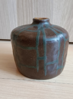 Retro Hornung Zsuzsa ceramic vase