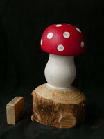 Mushroom shelf decoration pine