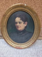 Heller Ödön (1878 - 1921) - Portré Bokor Adolfné (híres szegedi gyógyszerész felesége)
