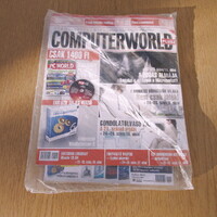 » Unopened « computerworld magazine + pc world magazine with DVD attachment (filmed, Hungarian, 2010)