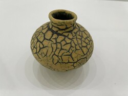 Gorka gauze cracked shrink glazed small vase Kaspó modern