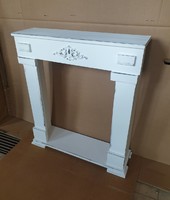 Antique faux fireplace frame