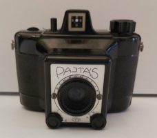 Pátás gamma camera, in good condition, with original case.