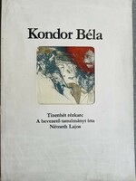 Kondor Béla Tizenhét rézkarc, ofszet mappa, Corvina 1980