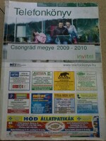 Telefonkönyv : Csongrád megye 2009-2010