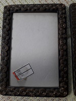 Juried industrial artist product copper pattern picture frame 15x10 cm. 3 Pcs.