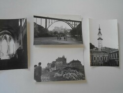 D198580 old photos (4 pieces) - Veszprém 1960-70