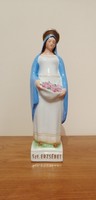 Zsolnay Szent Erzsébet figura