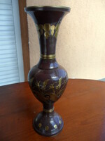 Indiai kézműves váza