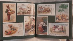 Húsvét régi képeslapokon album ,régi Húsvéti képeslapok gyűjteménye egy képes albumban