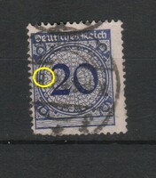 Misprints, curiosities 1299 (reich) mi 341 a ht EUR 8.00