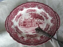 Grindley - English faience roasting dish with 7 country features