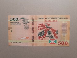 Burundi-500 Francs 2015 UNC