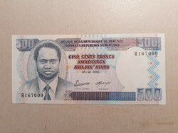 Burundi-500 francs 1995 oz