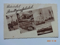Régi Weinstock képeslap: Berettyóújfalu, részletek