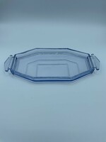 Art deco glass tray, offering