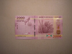 Burundi-2000 Francs 2015 UNC