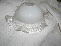 Antique glass lamp shade - solid, undamaged