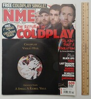 NME magazin 08/5/10 Coldplay Be Your Own Pet Black Lips Foals Kate Nash Carl Barat Daisy Lowe