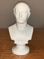 Bismarck porcelain bust, bisquit