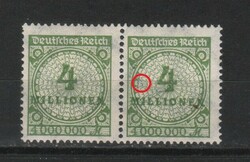 Tévnyomatok, érdekességek  1315 (Reich) Mi 316 A P HT    4,00 Euró  postatiszta
