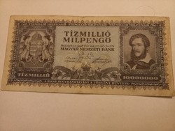 1945 10 million milpengő vf ++
