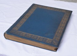Antique album photo image for storing other pages for collecting book binding of Géza Erezhegyi Budapest v.