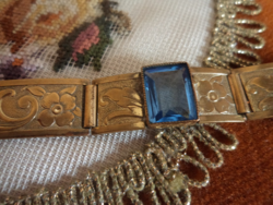 Antique bracelet - with beautiful polished stones