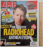 Nme magazine 06/8/19 radiohead bloc party killers keane outkast sunshine underground